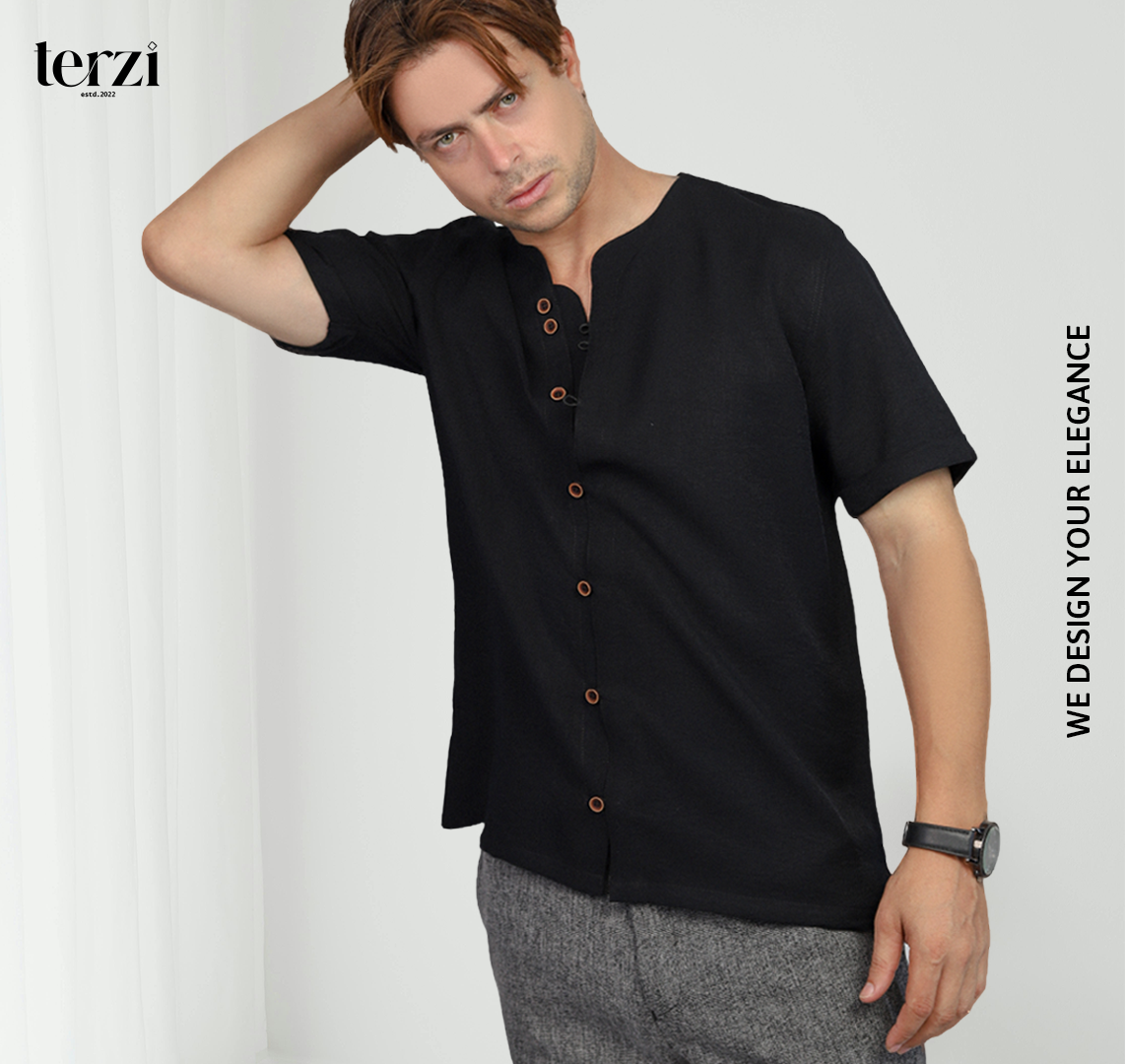 Casual linen shirt for men