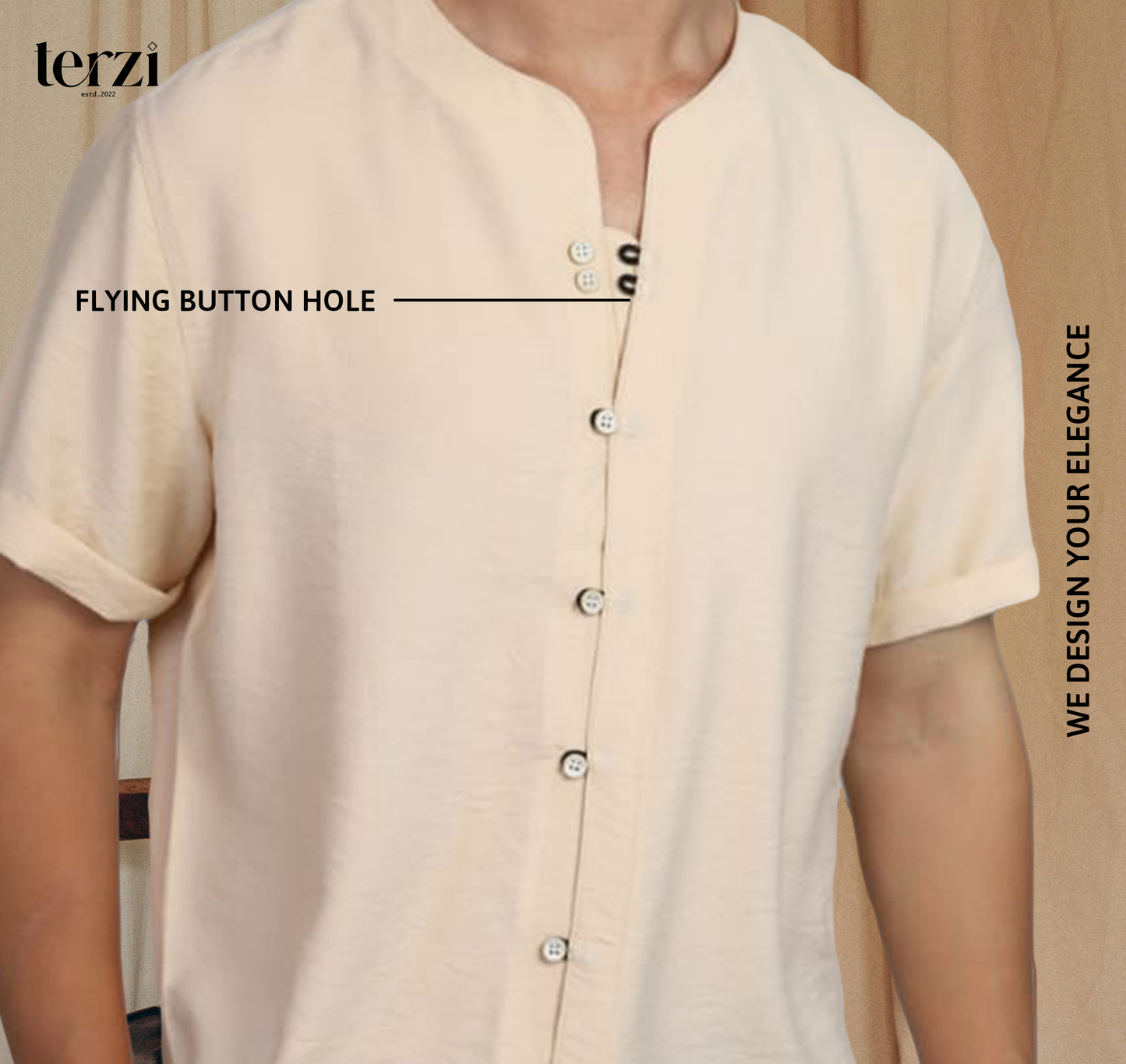 Casual linen shirt for men